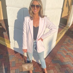 Light lavender Abercrombie blazer